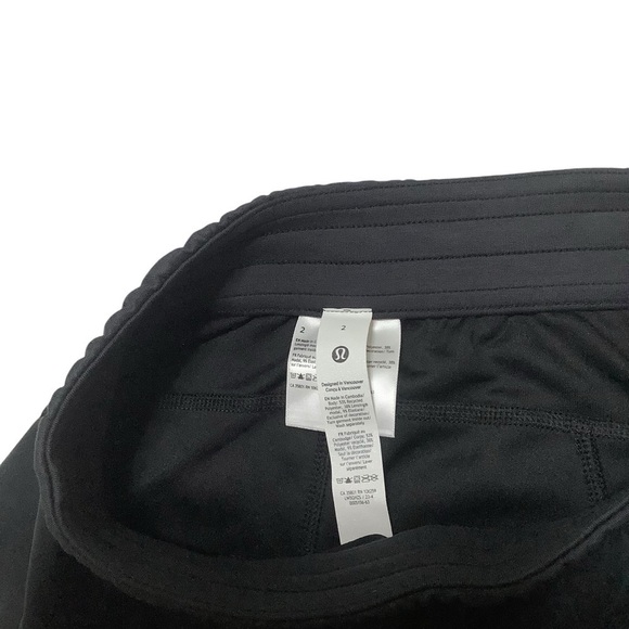 Lululemon Softstreme High-rise Straight Cropped Pant Sz 2 Black - Picture 6 of 12